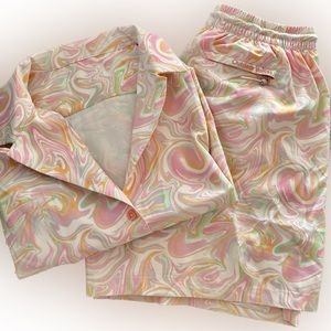 NWOT Outdoor Voices SET SolarCool Tourist Shirt & 3 “ Lined Shorts